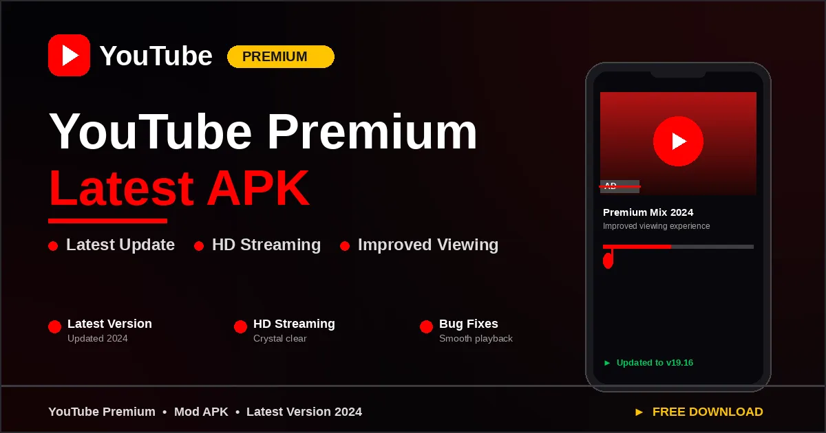 Youtube Premium MOD APK