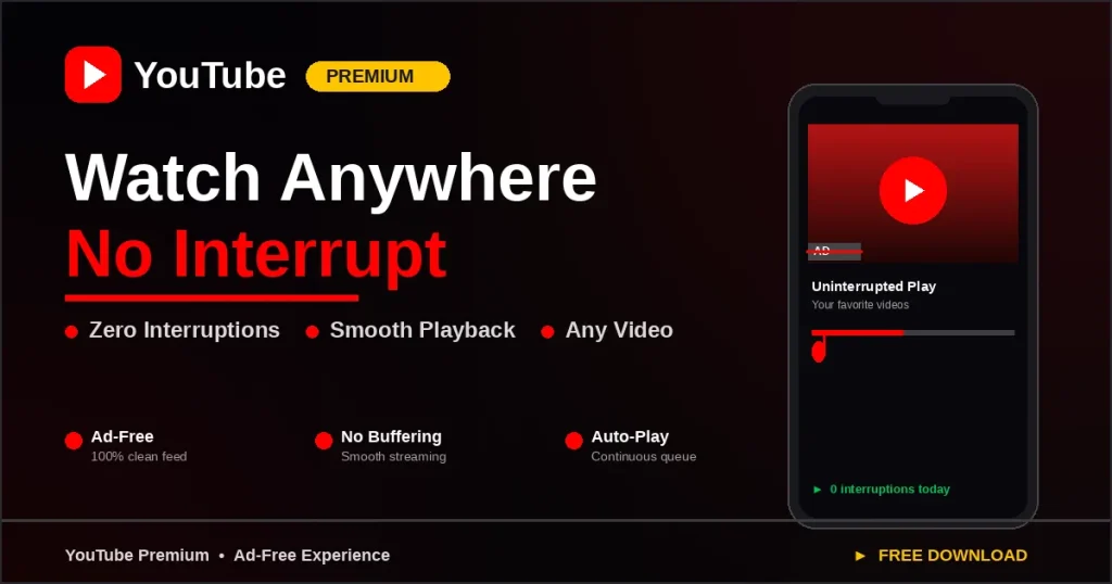 Youtube Premium MOD APK